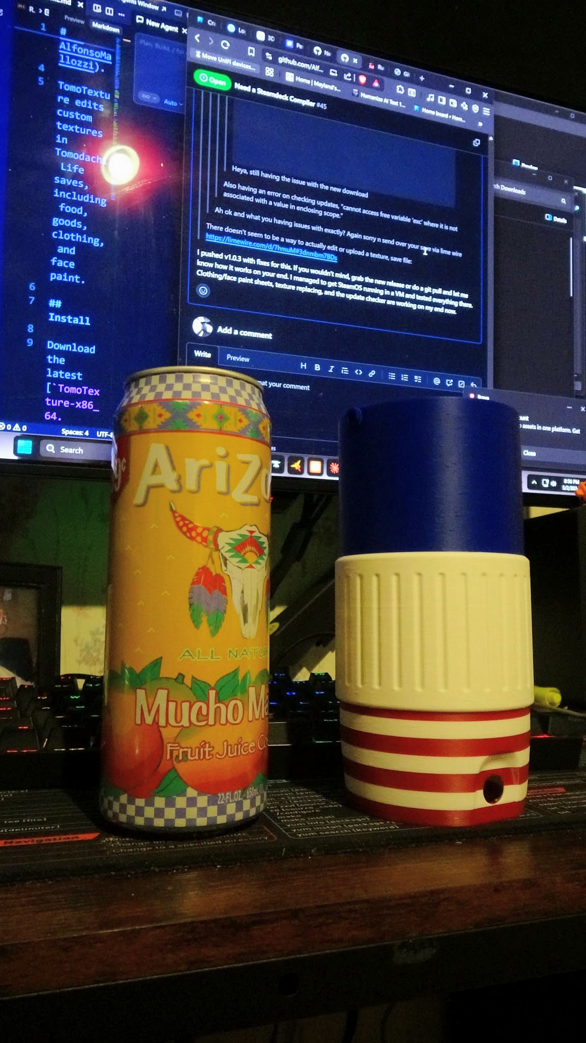 24oz Merica Can Cooler