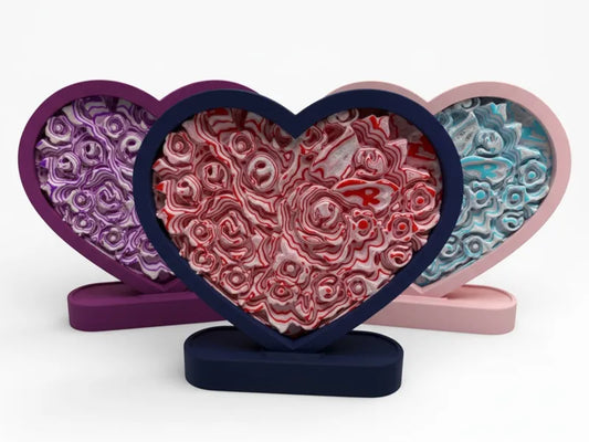 Rose Heart Decor